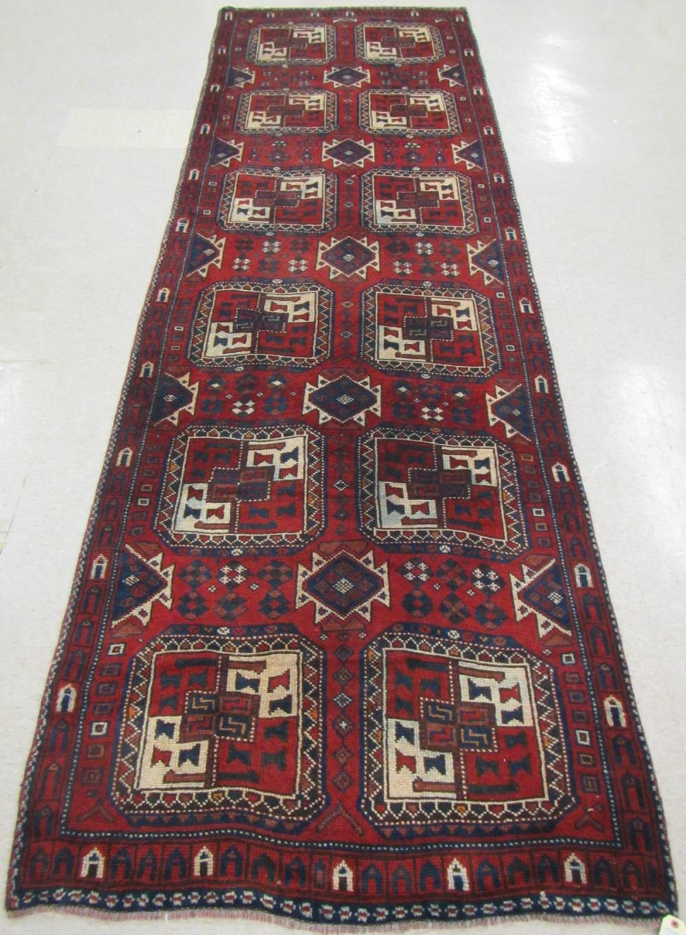 PERSIAN BELOUCHI TRIBAL RUG, 12