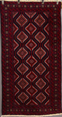 Persian Belouchistan Carpet,  3'