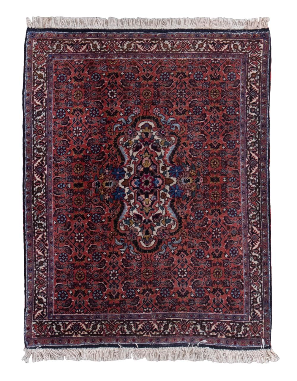 PERSIAN BIDJAR RUG: 2’5” X 3’1”