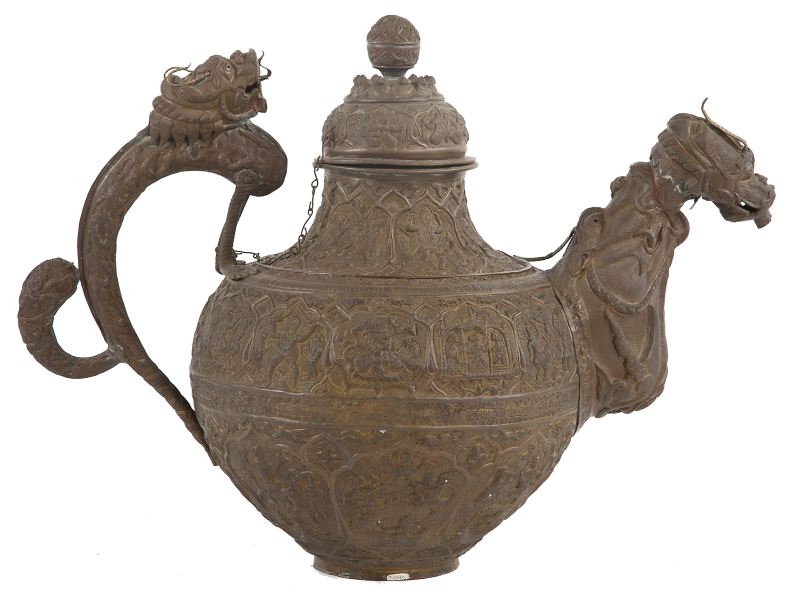 Persian Brass Ewer19th century