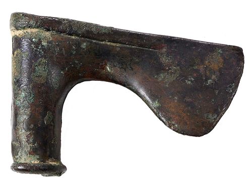 PERSIAN BRONZE BATTLE AXE