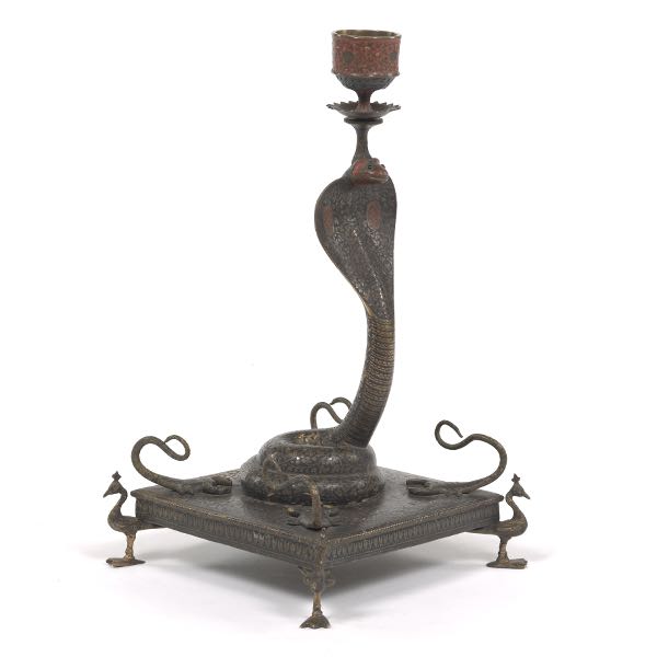 PERSIAN BRONZE CEREMONIAL KING