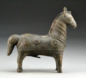 Persian Bronze HorseDepicting