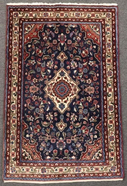 Persian center hall carpet with