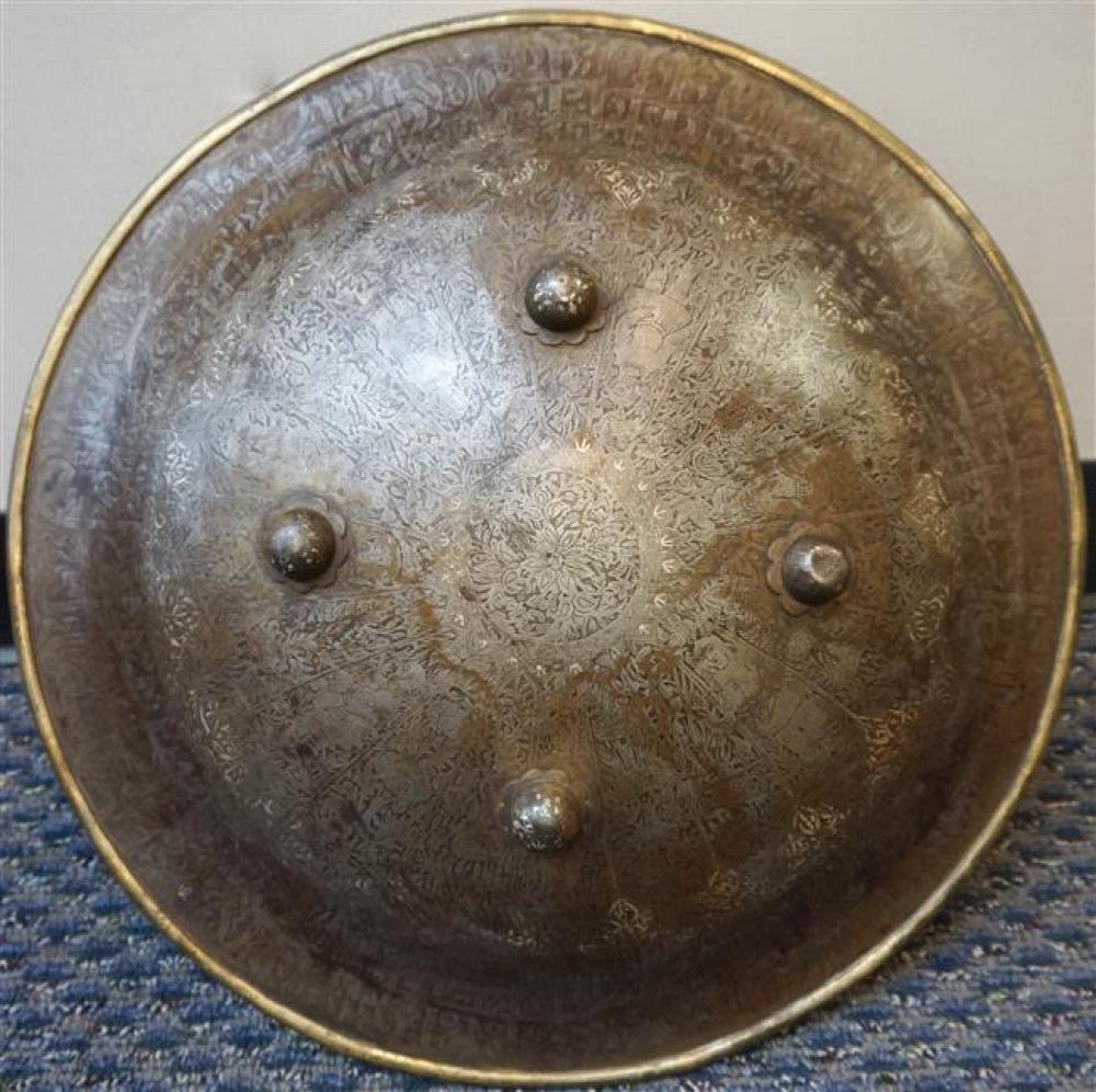 PERSIAN CHASED STEEL SHIELD,