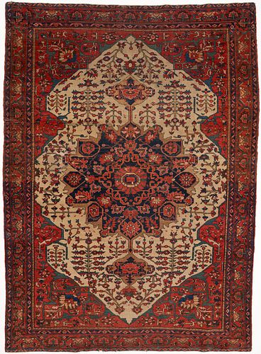 PERSIAN FERAHAN SAROUK RUG, 6' X
