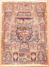 PERSIAN FINE KASHMAR CARPET, 1