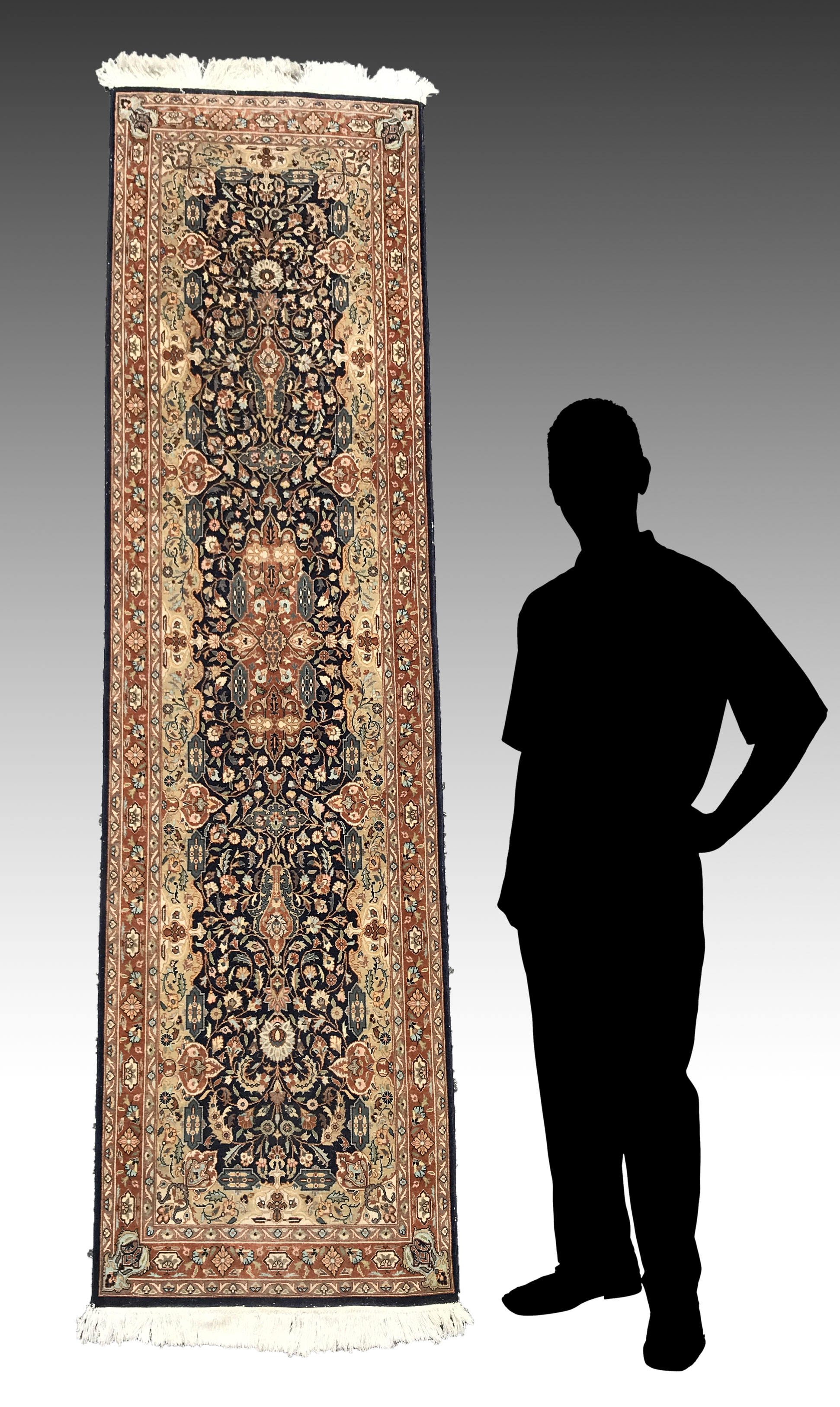 PERSIAN FINELY HAND KNOTTED WOOL