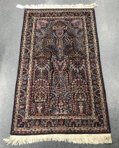 PERSIAN FLORAL PRAYER RUG, 5'