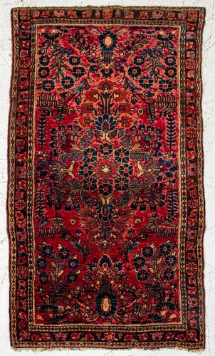 PERSIAN FLORAL SAROUK RUG,