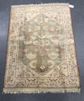 PERSIAN FLORAL WOOL PILE RUG,
