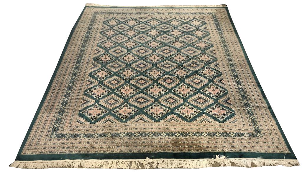 PERSIAN GEOMETRIC CARPET, 10' X