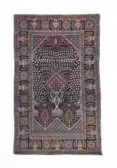 PERSIAN HAJI KANUMI KASHAN RUG