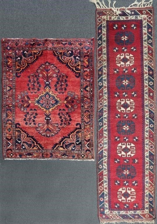 Persian hall runner, 9'4"l x 2'5"w,