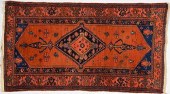 PERSIAN HAMADAN RUG, 8'1" X 3'