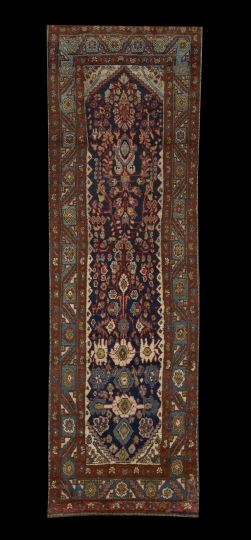 Persian Hamadan Runner,  3' x 9'