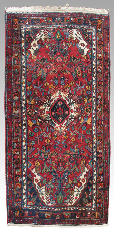 PERSIAN HAND KNOTTED WOOL RUG 6'8''