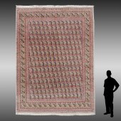 PERSIAN HAND KNOTTED WOOL RUG,