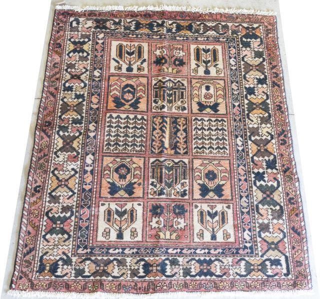 PERSIAN HAND-TIED BAKHTIARI RUG,
