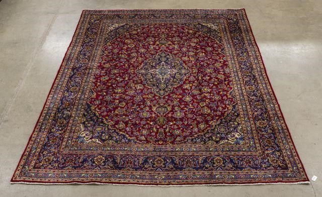 PERSIAN HAND-TIED KASHAN RUG