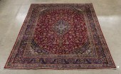PERSIAN HAND-TIED KASHAN RUG 1