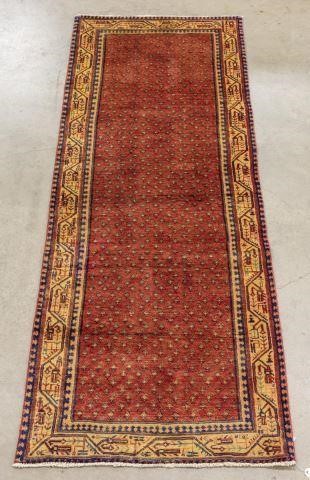 PERSIAN HAND-TIED MESHKIN FLOOR