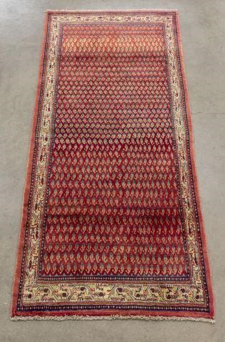 PERSIAN HAND-TIED MESHKIN FLOOR