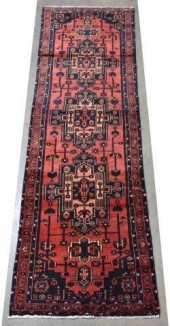 PERSIAN HAND-TIED MESHKIN FLOO
