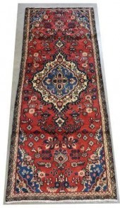PERSIAN HAND-TIED MESHKIN FLOO