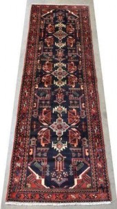 PERSIAN HAND-TIED MESHKIN RUNN
