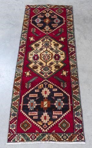 PERSIAN HAND-TIED WOOL HAMADAN