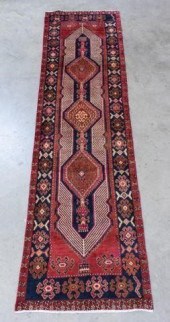PERSIAN HAND-TIED WOOL HAMADAN