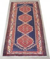 PERSIAN HAND-TIED WOOL HAMADAN