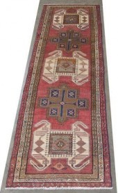 PERSIAN HAND-TIED WOOL HAMADAN