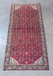 PERSIAN HAND-TIED WOOL HAMADAN