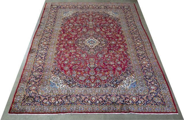 PERSIAN HAND-TIED WOOL KASHAN