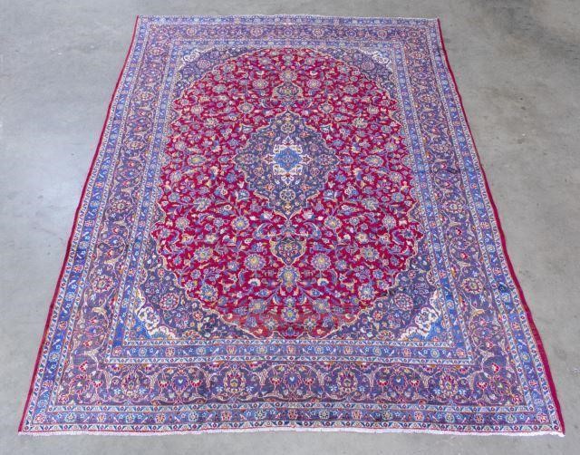PERSIAN HAND-TIED WOOL MASHAD