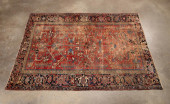 PERSIAN HAND WOVEN HERIZ RUG<b