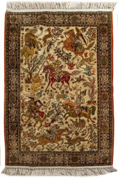 PERSIAN HAND WOVEN SILK BLEND