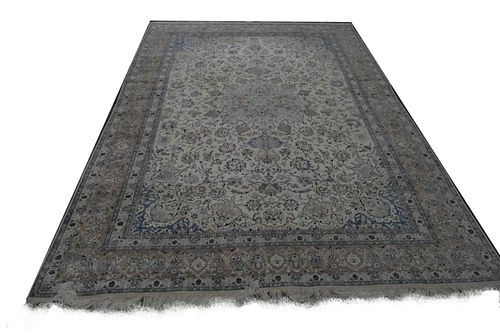PERSIAN HAND WOVEN WOOL TAN