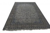 PERSIAN HAND WOVEN WOOL TAN FL