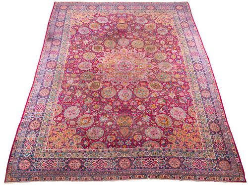 PERSIAN HERIZ CARPET, 14&#039; X