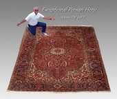 PERSIAN HERIZ HAND KNOTTED SEM