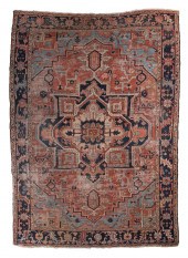 PERSIAN HERIZ RUG: 7’10” X 11’