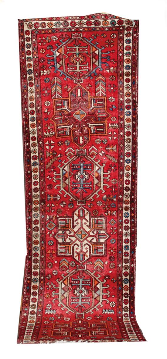 Persian Heriz runner 3'3'' x