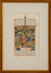 PERSIAN ILLUMINATED MANUSCRIPT