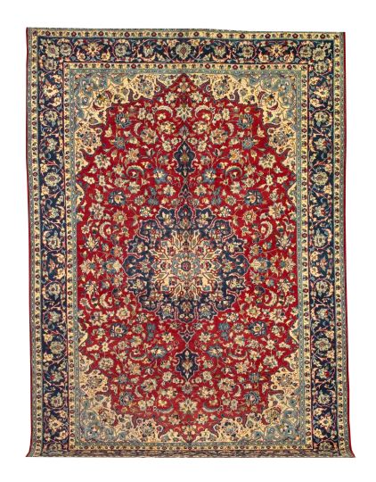 Persian Isfahan Carpet,  8' 6" x