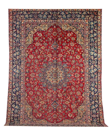 Persian Isfahan Carpet,  9' 10" x