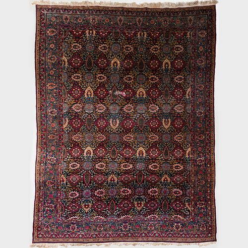 PERSIAN ISFAHAN CARPET11 ft. 6