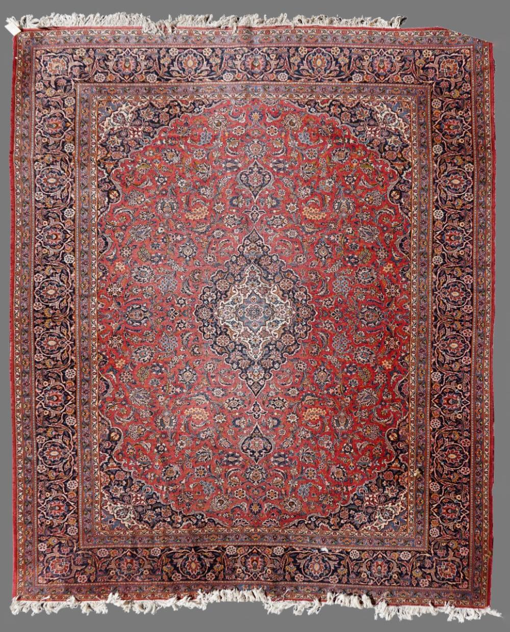 PERSIAN ISFAHAN WOOL RUGPERSIAN